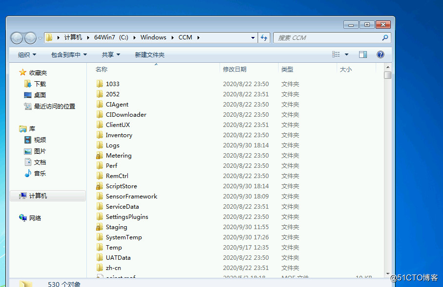 SCCM 通过Windows+R 运行窗口打开SCCM客户端相关信息