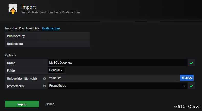 Prometheus+Grafana可视化监控MySQL