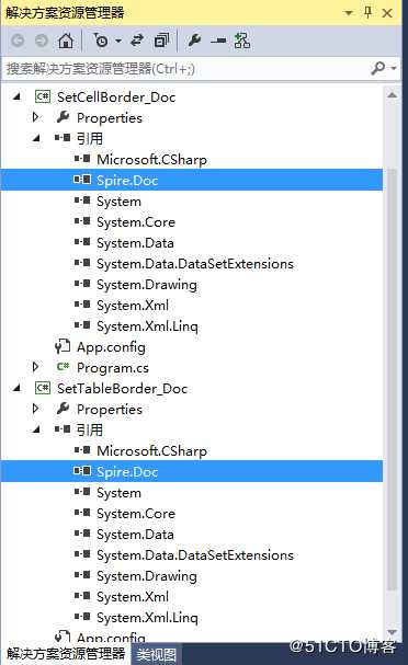 C#/VB.NET设置Word表格边框