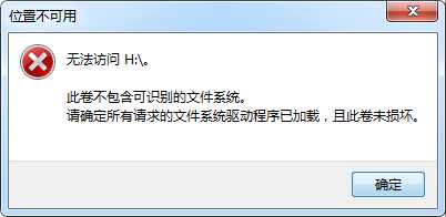 怎么寻回位置不可用移动硬盘的数据
