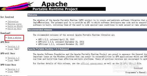 Linux CentOS7 系统下Apache2.4.17的安装过程